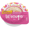 Friskies® Lil’ Soups™ with Sockeye Salmon in a Velvety Chicken Broth