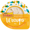 Friskies® Lil’ Soups™ With Flaked Chicken in a Velvety Tuna Broth