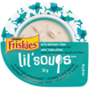 Friskies🅫 Lil’ Soups🅪 avec Thon Listao dans un Bouillon Velouté de Thon