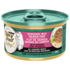 Fancy Feastᴹᴰ Mélanges🅪 Plat de Saumon Sauvage en Lanières avec Épinards dans un Bouillon Savoureux Nourriture Humide pour Chats