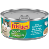 Friskies🅫 Chats d'Intérieur Plat de Fruits de Mer au Four en Sauce et Légumes du Jardin Nourriture Humide pour Chats