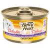 Fancy Feast® Delights with Cheddar Grilled Turkey & Cheddar Cheese Feast in Gravy Wet Cat Food