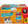 Friskiesᴹᴰ Tasty Treasuresᴹᴰ Emballage Assorti avec Foie ou Saveur de Pétoncle Nourriture pour Chats