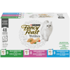 Fancy Feastᴹᴰ Petites Collection en Sauce Nourriture pour Chat Gourmet Variété 24 Emballages