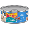 Friskies🅫 Tasty Treasures🅫 avec Poisson de Mer en Sauce Nourriture Humide pour Chats
