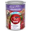 Purina ONEᴹᴰ Plus+ Vieillir en Santé 7+ Moulue Classique Entrée de Dinde et d'Orge Nourriture pour Chiens