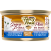 Fancy Feastᴹᴰ Plats en Sauceᴹᴰ Grillé Festin de Poisson Blanc et de Thon en Sauce Nourriture pour Chats Gourmet