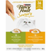 Fancy Feastᴹᴰ Savoury Purée Naturalsᴹᴰ Festin de Poulet 36 Gâteries Collection