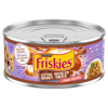 Nourriture humide pour chats Friskiesᴹᴰ Riche en sauce – Bouchées avec dinde en sauce savoureuse