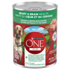 Purinaᴹᴰ ONEᴹᴰ +Plus Tendres morceaux en sauce santé du cœur et du cerveau entrée du poulet et riz brun Nourriture pour Chiens