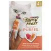 Fancy Feast® Savoury Purées™ with Tuna & Salmon 4x10g
