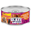 Friskiesᴹᴰ Glaz’d & Infuz’d Avec Poulet Laqué, Nourriture Humide pour Chats