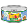 Friskies® Indoor Flaked Ocean Whitefish Dinner with Garden Greens in Sauce Wet Cat Food