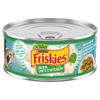 Friskies® Indoor Saucy Seafood Bake with Garden Greens in Sauce Wet Cat Food