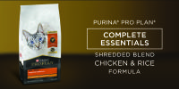 Purina Pro Plan Complete Essentials Shredded Blend Chicken & Rice Formula
