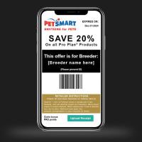 Pro Club Breeders Save 20% at PetSmart