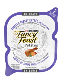 Fancy Feast Petites Roasted Turkey Entrée with Sweet Potato in Gravy Wet Cat Food