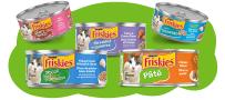 friskies wet cat food lineup