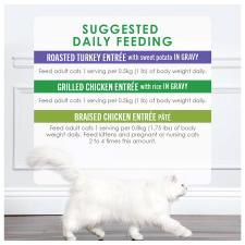 Suggested daily feeding