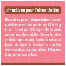 Directives Pour L'alimentation