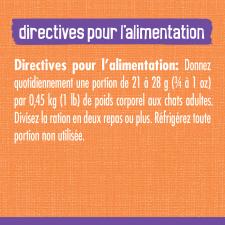 Directives pour l'alimentation