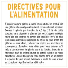 Directives pour l'alimentation