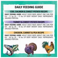 Daily feeding guide