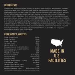 Ingredients & guaranteed analysis