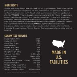 Ingredients & guaranteed analysis