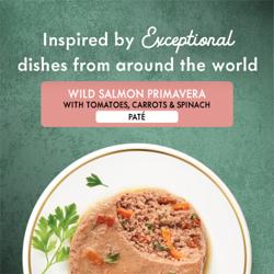 Inspired by exceptional dishes from around the world - wild salmon primavera with tomatoes, carrots and spinach