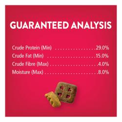 Friskies® Party Mix® Mixed Grill Crunch Cat Treats - Guaranteed Analysis