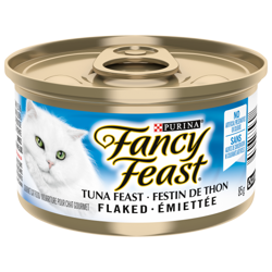 Fancy Feastᴹᴰ Émietté Festin de Thon Nourriture Humide pour Chats
