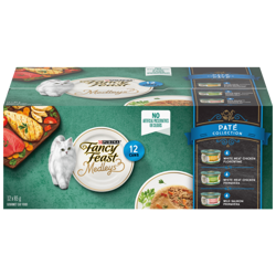 Fancy Feastᴹᴰ Medleys Collection Pâté Nourriture pour chat gourmet – Assortiment