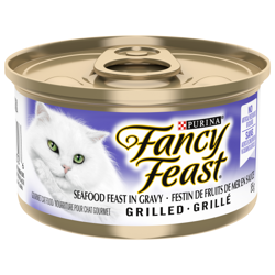 Fancy Feast® Grilled Seafood Feast in Gravy Wet Cat Food