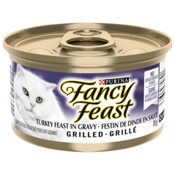 Fancy Feast® Grilled Turkey Feast in Gravy Gourmet Cat Food