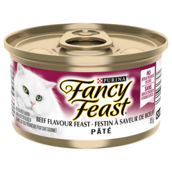 Fancy Feastᴹᴰ Pâte Festin à Saveur de Boeuf Nourriture pour Chat Gourmet