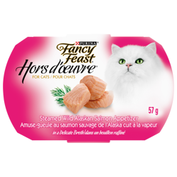 Fancy Feast® Hors d'Oeuvre® Steamed Wild Alaskan Salmon Appetizer for Cats