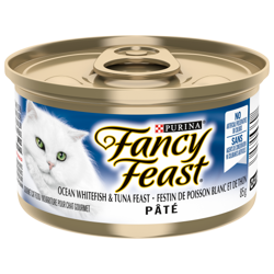 Fancy Feast® Pâté Ocean Whitefish & Tuna Feast Gourmet Cat Food