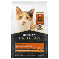 Pro Plan® Adult Complete Essentials Shredded Blend Chicken & Rice Formula Dry Cat Food