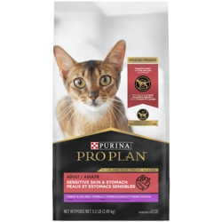 Pro Planᴹᴰ Spécialisée Peaux et Estomacs Sensibles Formule Dinde et Farine D'Avoine Nourriture Sèche pour Chats