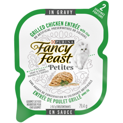 Fancy Feast® Petites Grilled Chicken Entrée with Rice in Gravy Wet Cat Food