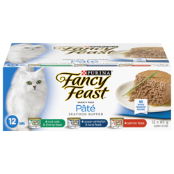 Fancy Feast® Pâté Seafood Supper Cat Food Variety Pack