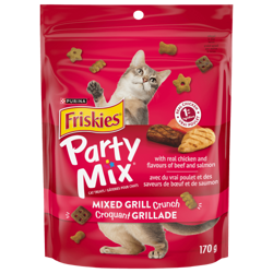 Friskies🅫 Party Mix🅪 Croquant Grillade Gâteries pour Chats