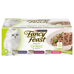Fancy Feastᴹᴰ Assortiment Grillé en Sauce Nourriture pour Chat Gourmet
