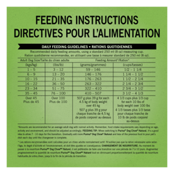 Feeding Instructions