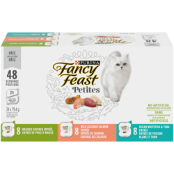 Fancy Feastᴹᴰ Petites Collection Pâté Nourriture pour Chat Gourmet 24 Emballages