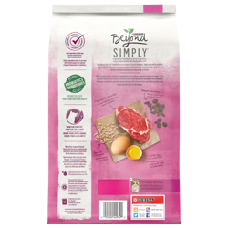 Beyond Simply Recette de Boeuf Élevé dans une Ferme, d’Orge et d’Oeufs de Poules en Liberté Nourriture Sèche pour Chiens