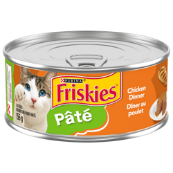 Friskies Pâté Dîner au Poulet Nourriture Humide pour Chats