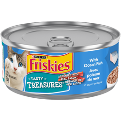 Friskies® Tasty Treasures® with Ocean Fish in Sauce Wet Cat Food