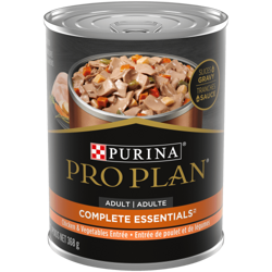 Purina Pro Plan Complete Essentials Chicken & Vegetables Entrée Slices in Gravy Wet Dog Food